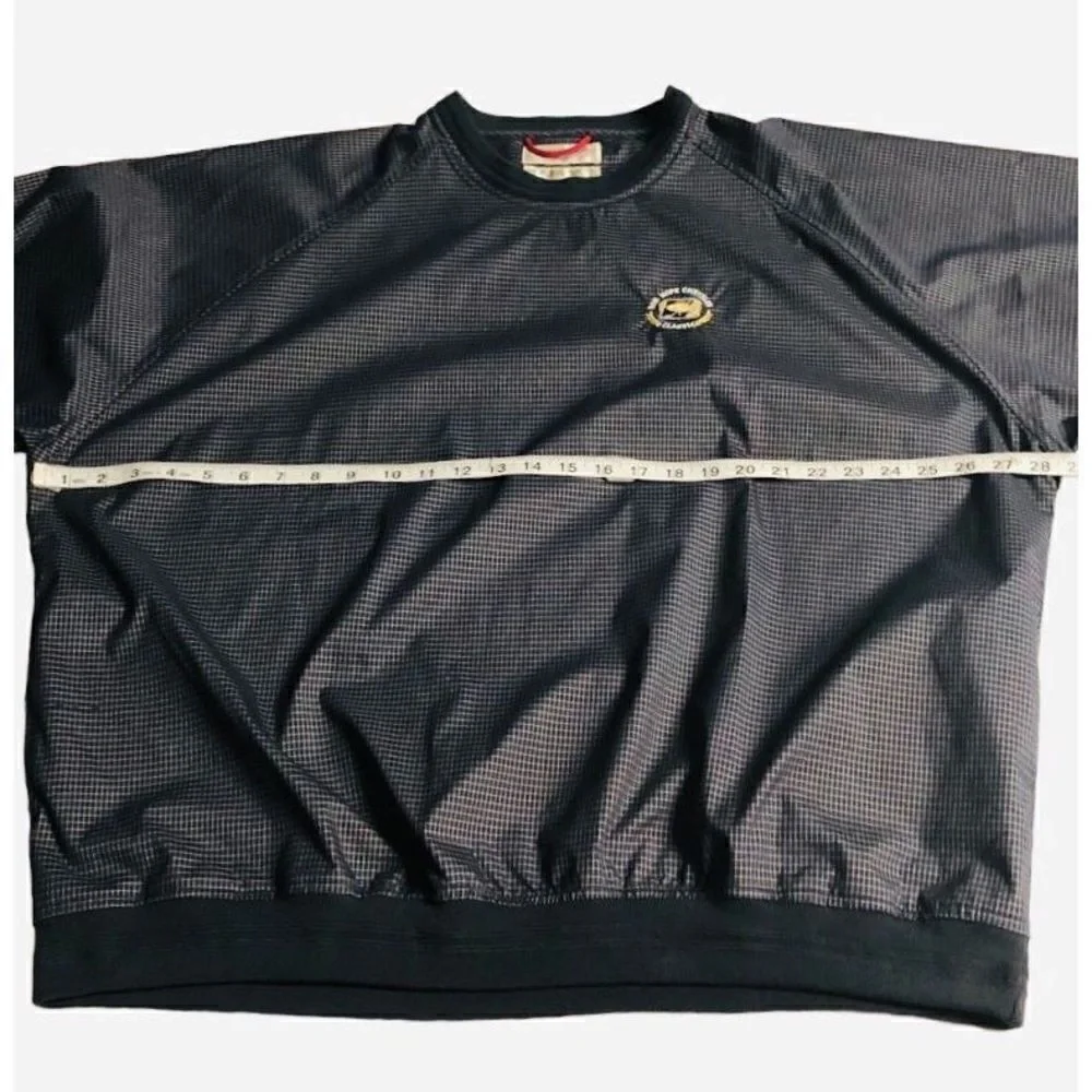 Vintage Bob Hope Chrysler Classic‎ Golf Tournament Blue Pullover Windbreaker XL